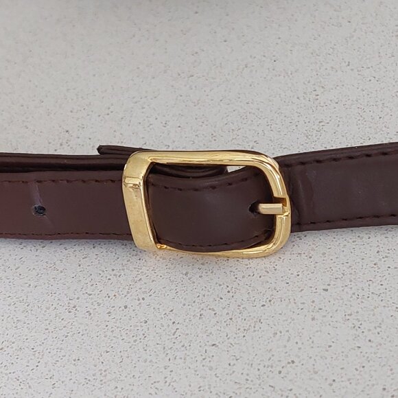 Brown Suede Leather Crossbody Purse - Picture 6 of 12